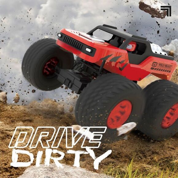 Open Box - Sharper Image -  Juggernaut Remote Control Red - Picture 2 of 4